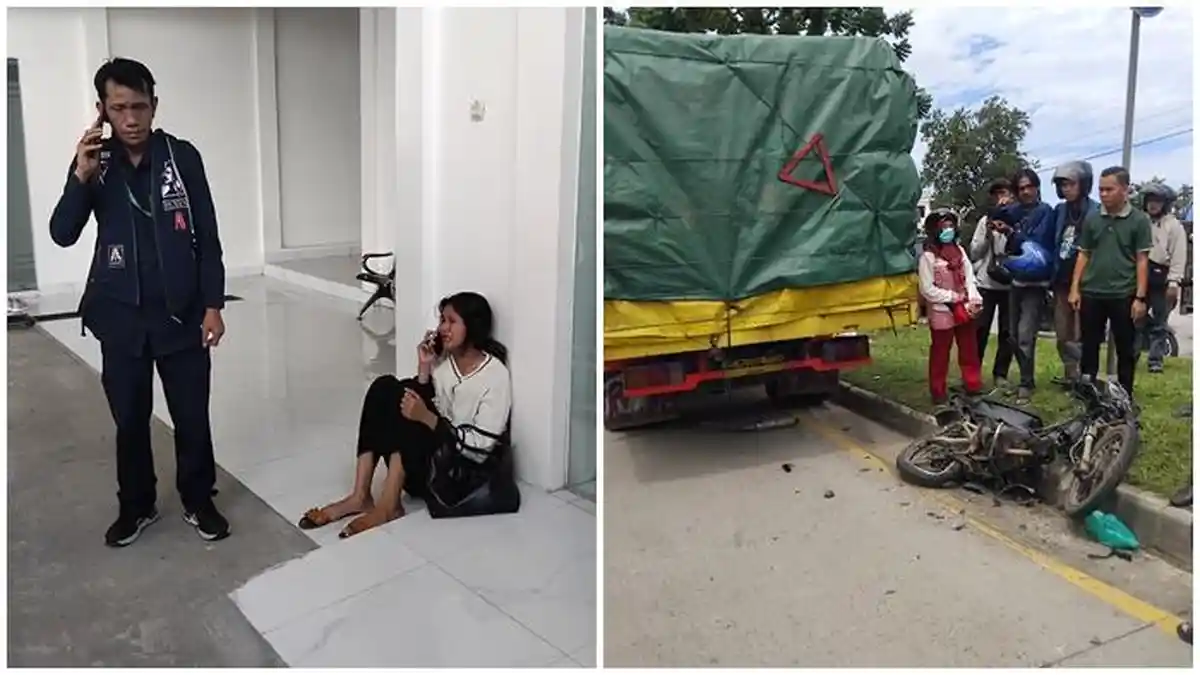 'Tadi Habis Antar Saya' Tangis Histeris Cucu Lansia di Palembang Tahu Kakeknya Tewas Terseret Truk