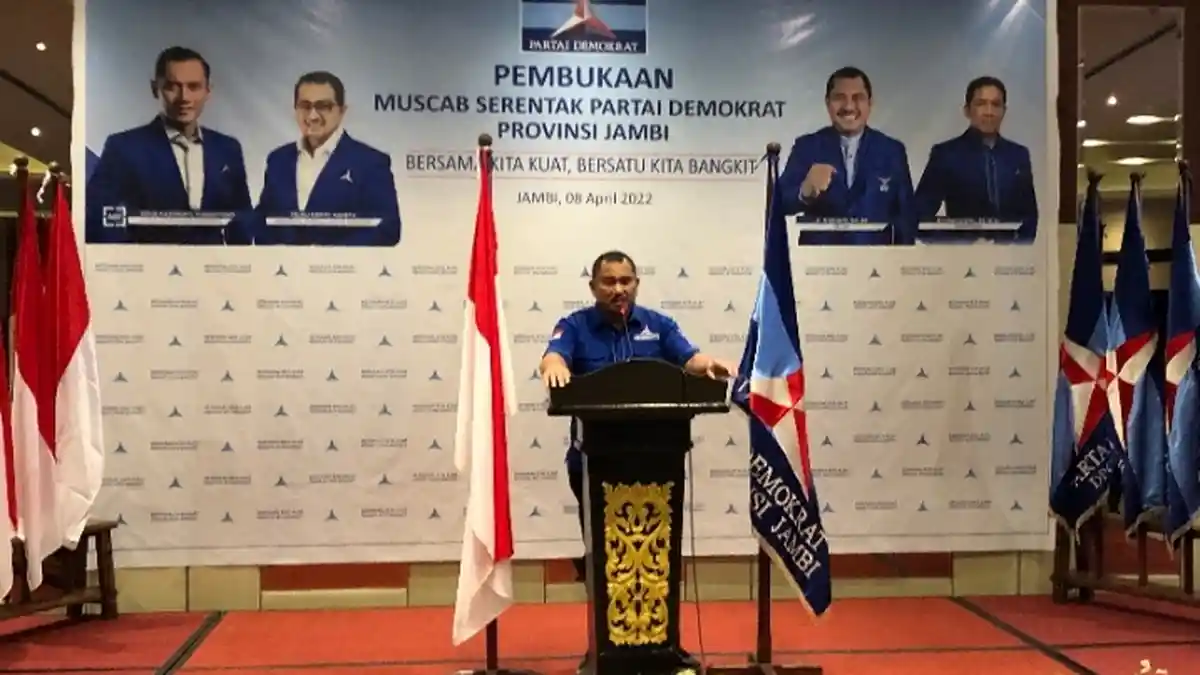 Mashuri: Muscab Partai Demokrat di Jambi Jangan Buat Partai Terpecah