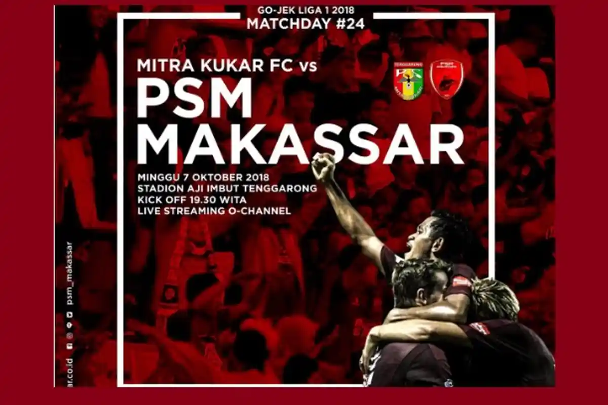 Catatan Minor Mitra Kukar saat Hadapi PSM, 5 Laga Tanpa Kemenangan!