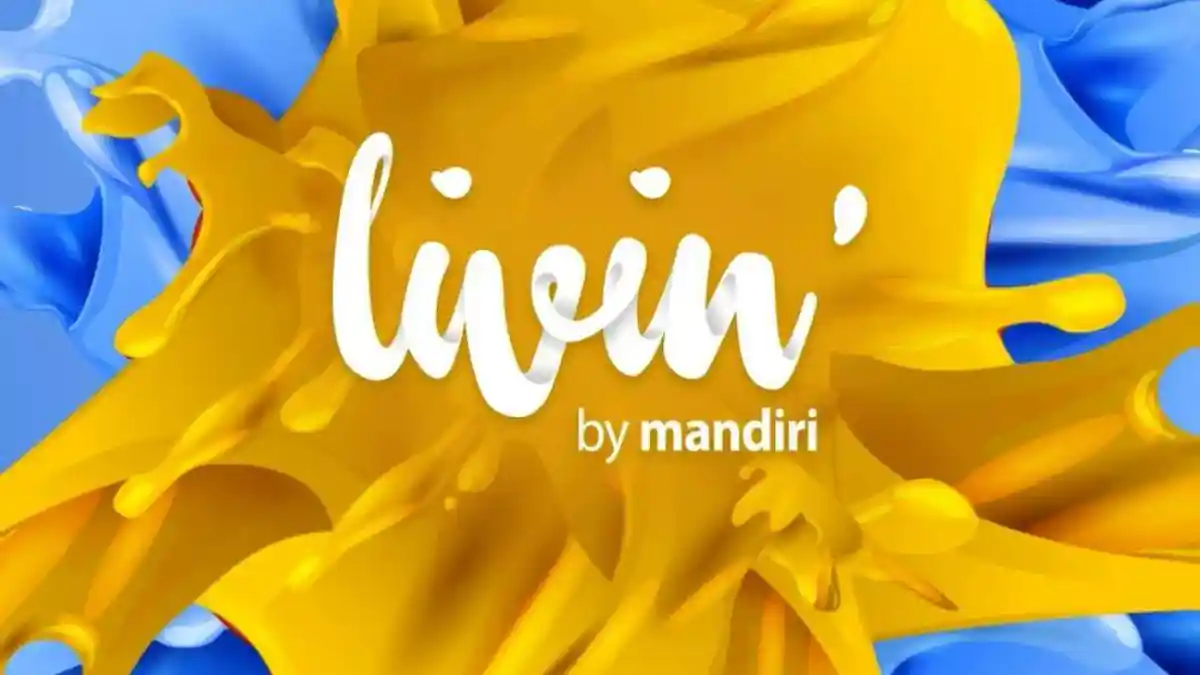Livin' by Mandiri Logo Kuning Lebih Banyak Fitur
