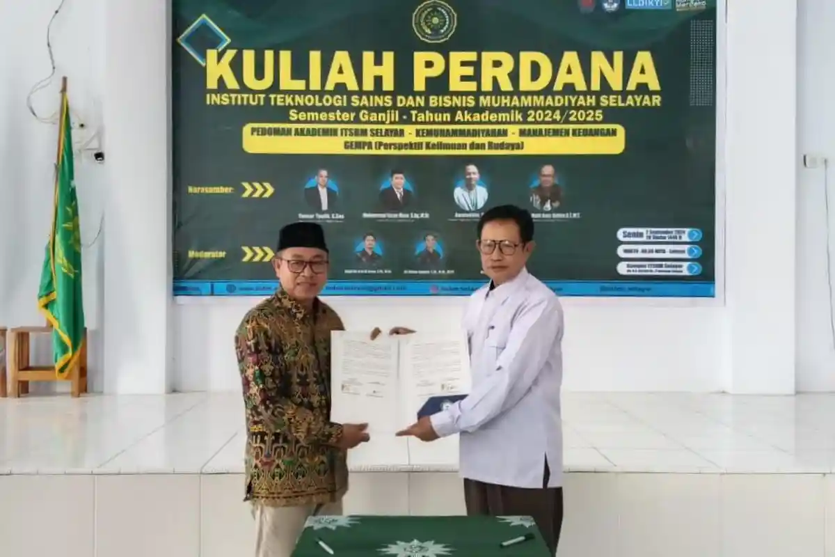 Unkhair Ternate Jalin Kerja Sama dengan Institut Teknologi Sains dan Bisnis Muhammadiyah Selayar