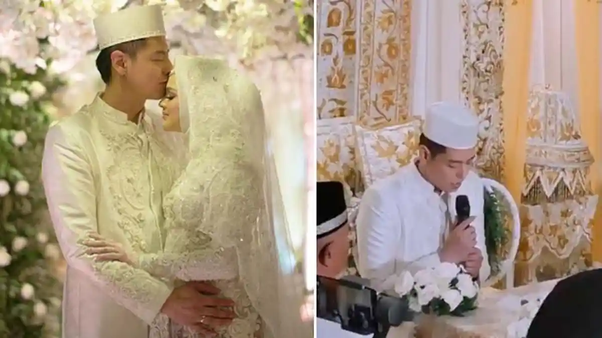 Video Roger Danuarta Ngaji Surah Ar Rahman Sebelum Ijab Kabul, Ini Mas Kawinnya untuk Cut Meyriska