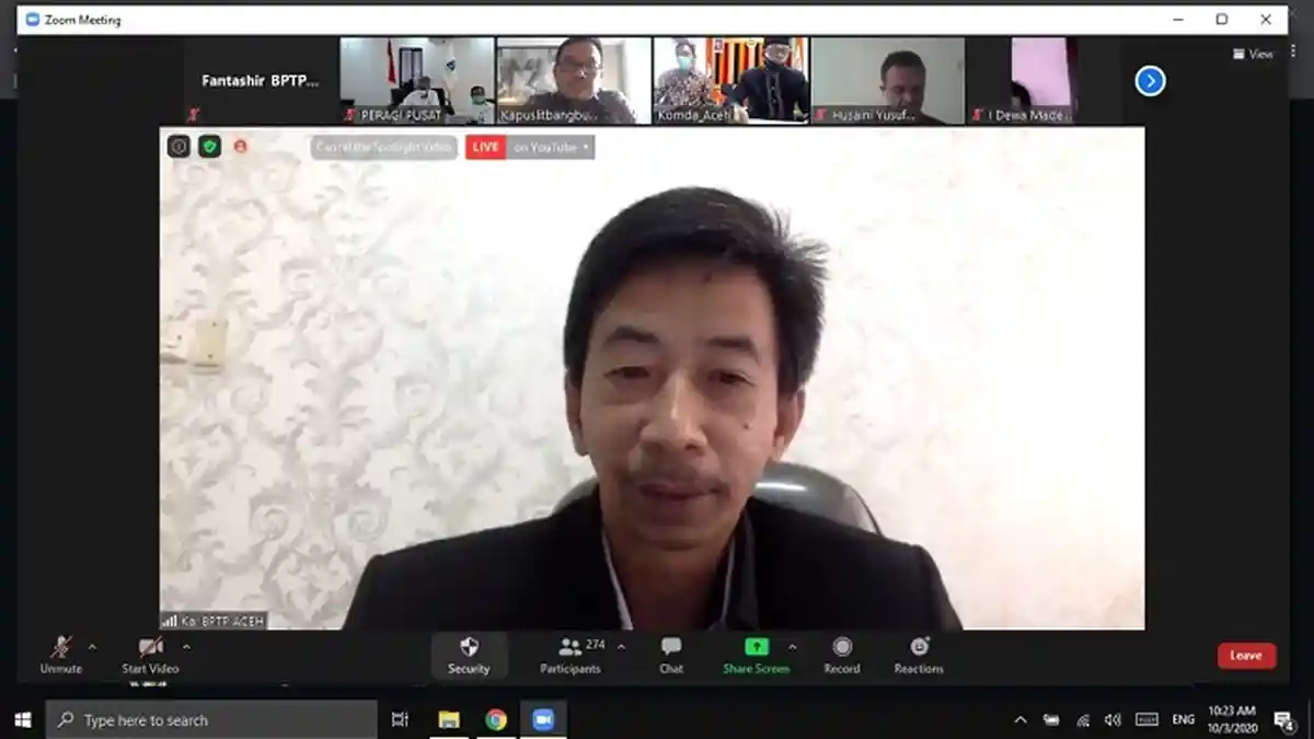 BPTP Aceh Gelar Webinar, Telusuri Ancaman Produksi dan Pemasaran Kopi Gayo