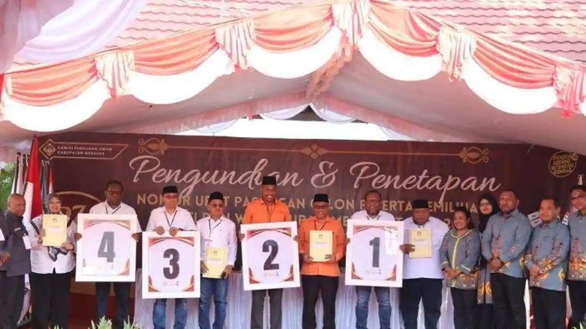 LINK Hasil Real Count KPU Pilkada Merauke 2024, Hendrikus-Riduwan Unggul, Suara Masuk 82 Persen