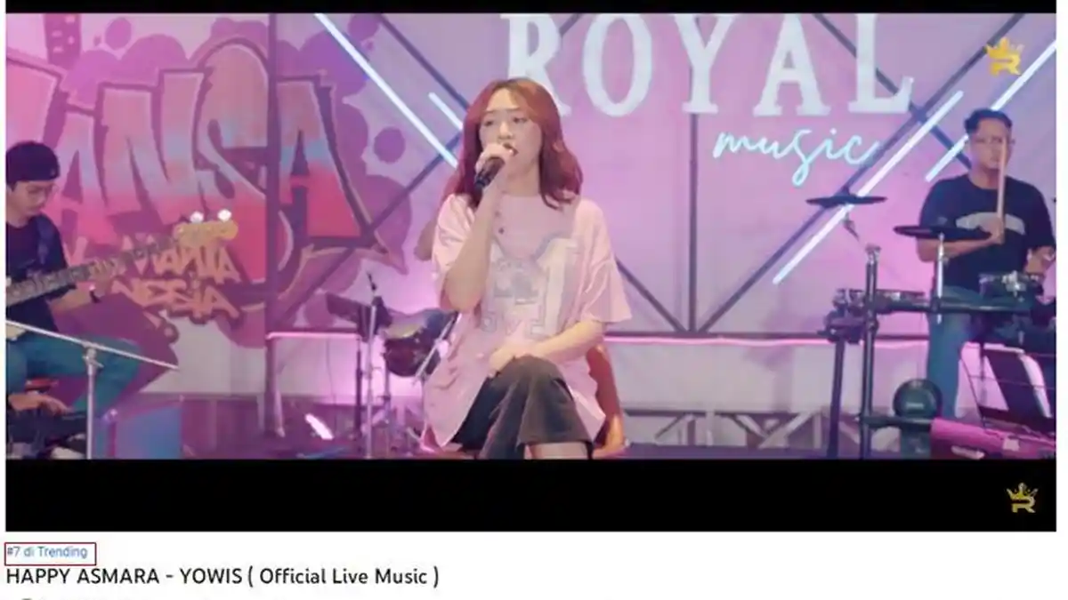Lirik Lagu 'Yowis' - Happy Asmara, Baru Dirilis Trending di YouTube, Ada Terjemahan Bahasa Indonesia