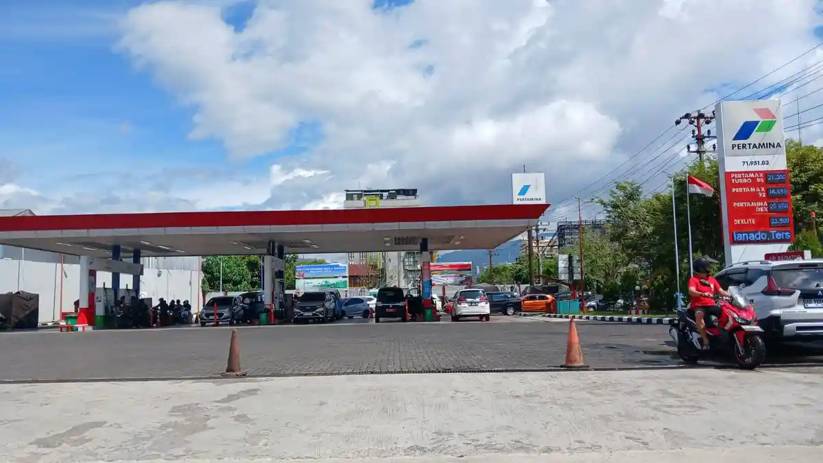Harga BBM di SPBU COCO Manado Alami Penyesuaian, Pertamax Jadi Rp 16.650 per Liter