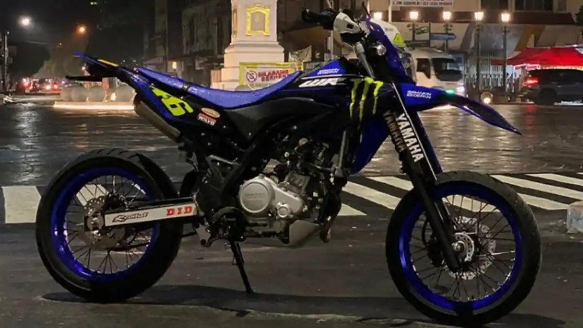 Motor Trail Yamaha WR 155 R Dimodifikasi Jadi Supermoto, Menjadi Sebuah Trend