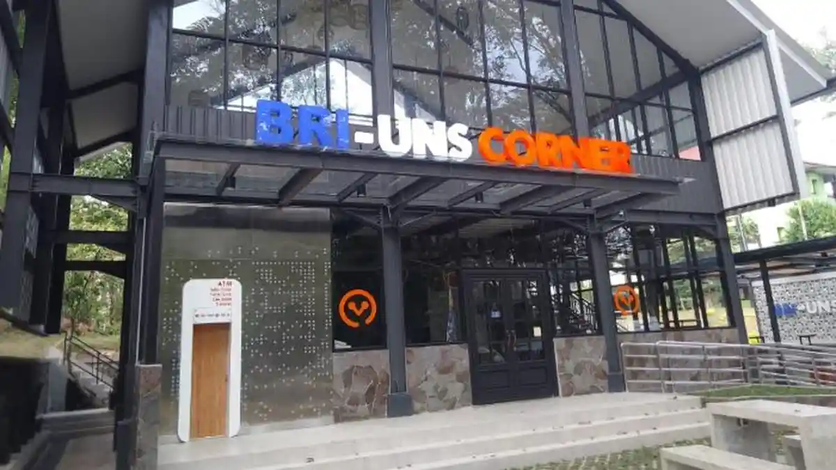 BRI UNS Corner Diresmikan, Kantor Bank di Dalam Kampus Usung Konsep Co-working Space