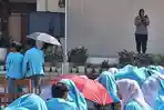 Hadiri Pengumuman Kelulusan Siswa, Polsek Megamendung Bogor Imbau Tak Lakukan Konvoi dan Coret Baju