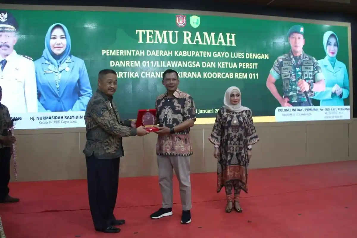 Pindah Tugas ke Kalimantan Tengah, Danrem 011/Lilawangsa Perpisahan di Gayo Lues