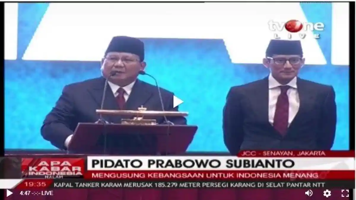 JANJI Prabowo Dalam Pidatonya, Mulai Dari Gaji Akan Naik Berkali-kali Lipat Hingga Susu Gratis