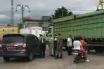 Pengendara Putar Balik-Ngebut Hindari Razia di Simpang BBC Batang Hari, 30 Kendaraan Terjaring