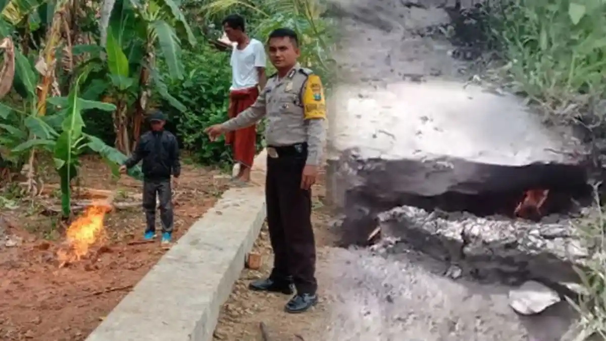 Kronologi Semburan Api Setinggi 50 cm Keluar dari Sumur Bor Pamekasan ...