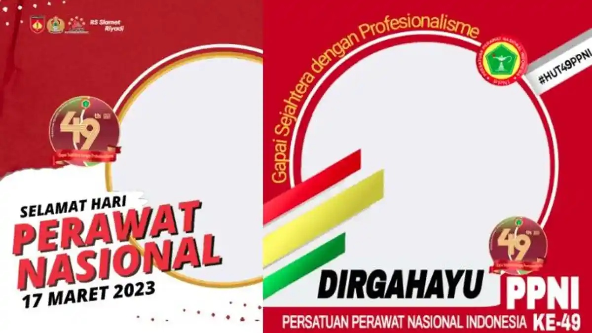 40 Link Twibbon Hari Perawat Nasional ke-49, Cocok Digunakan pada Peringatan 17 Maret 2023