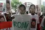 Demo Desak KPK Periksa Romahurmuziy