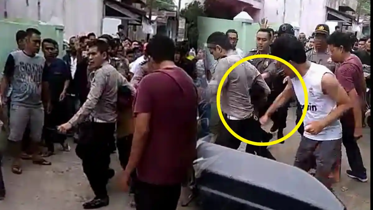 Detik-detik Istrada Dikeroyok Massa, Iptu Yoga: Dia Tidak Mengambil Apapun, Langsung Dibebaskan