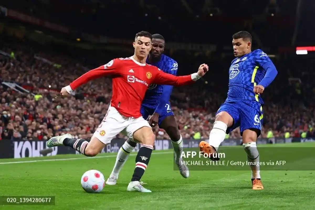 HASIL MAN UNITED vs CHELSEA: Cristiano Ronaldo Cetak Gol Indah, MU Masih Sulit Lolos Liga Champions