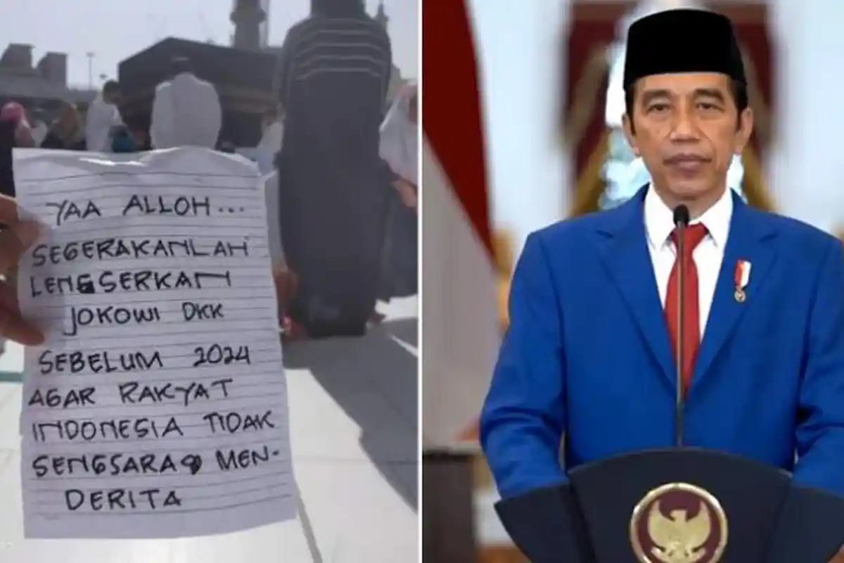Warga Berdoa Depan Kakbah Agar Presiden Jokowi Segera Lengser Sebelum 2024, Kata MUI soal Doa Buruk
