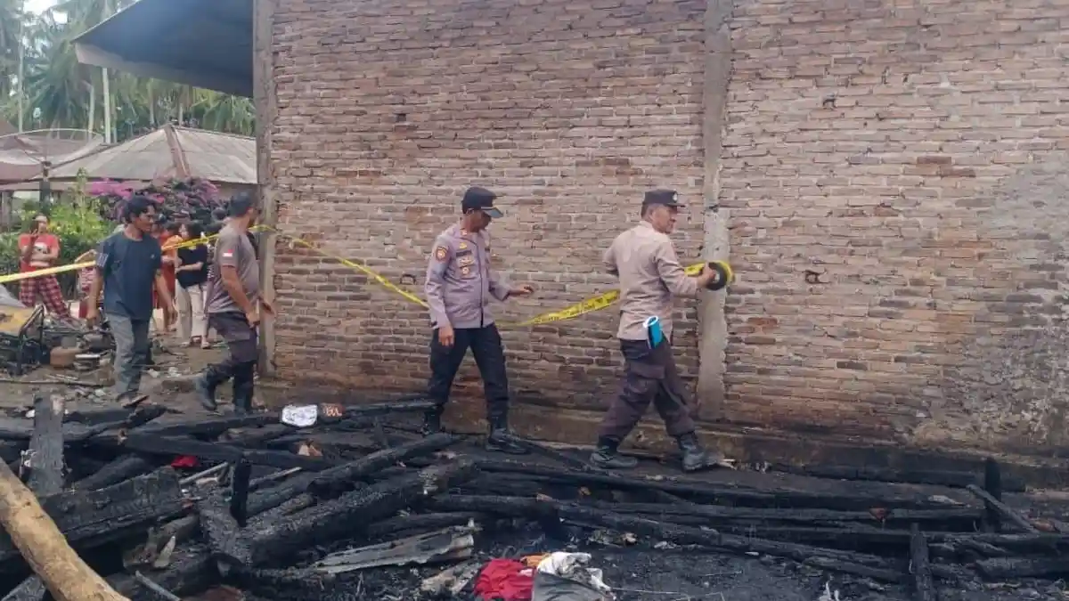 Rumah di Tanggamus Terbakar, Kerugian Ratusan Juta