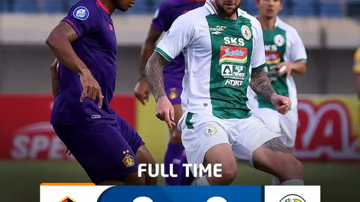 Hasil Persik Kediri vs PSS Sleman, Laskar Macan Putih Ditahan Imbang Tim Super Elja