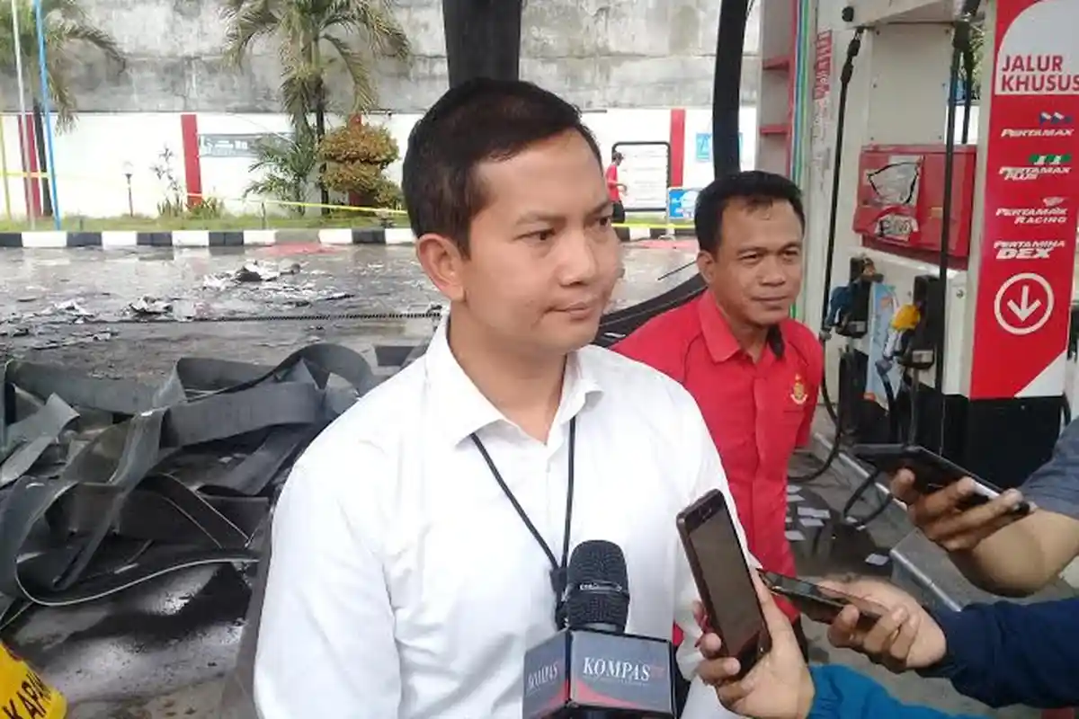BREAKING NEWS: SPBU Abdesir Terbakar, Polrestabes Makassar Tunggu Hasil Labfor