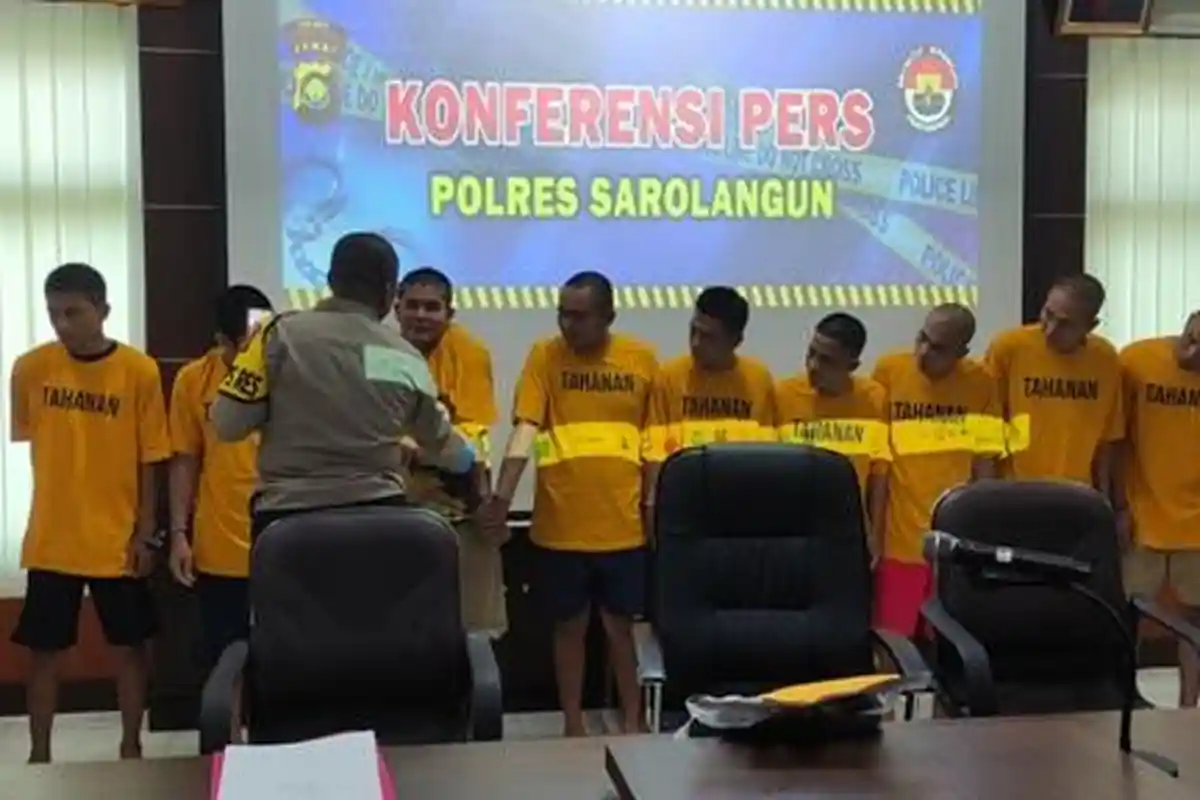 20 Hari Operasi Antik Berlangsung, Belasan Pengedar Serta Kurir Diringkus Jajaran Polres Sarolangun