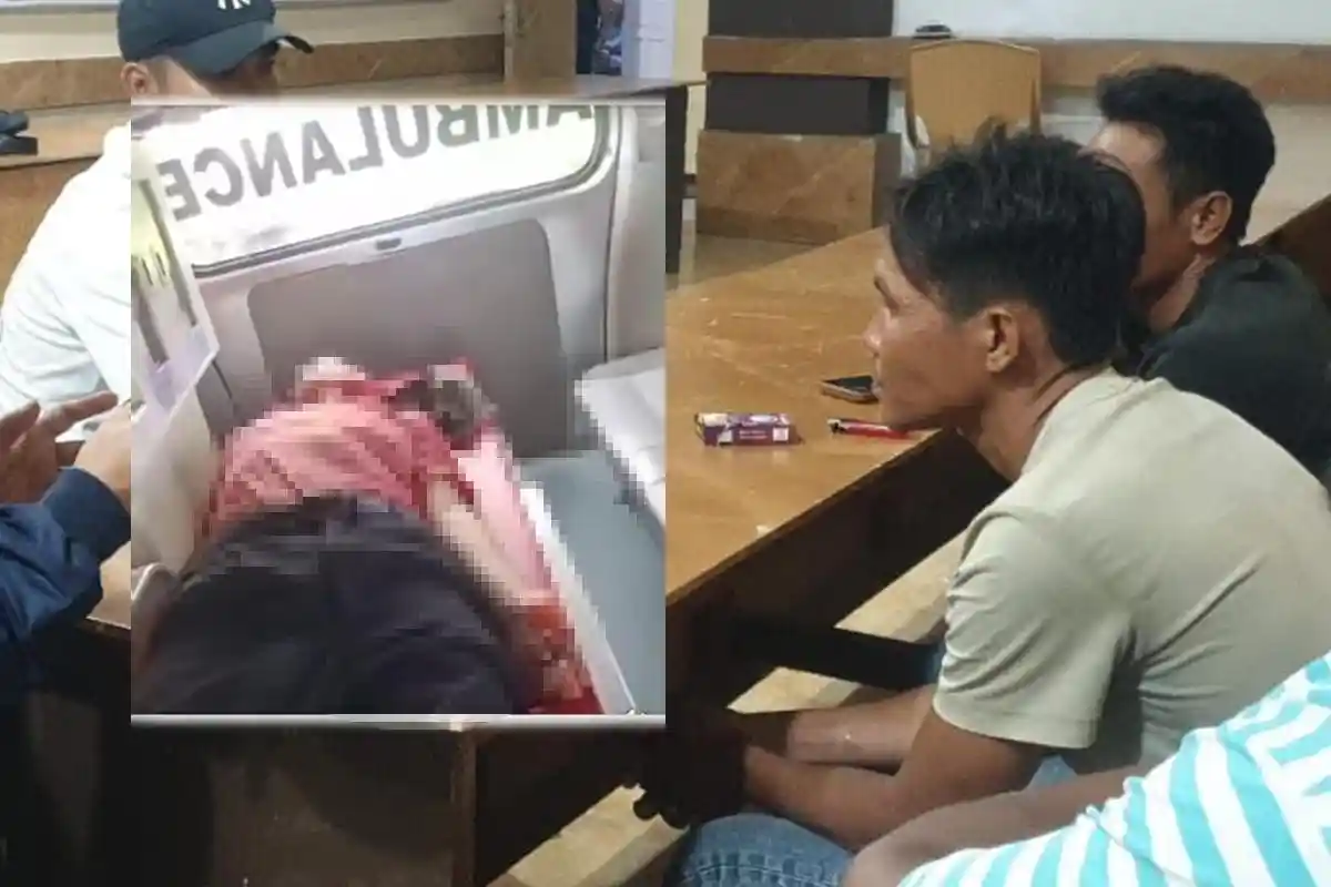 TAMPANG Pelaku Penganiayaan Brutal Depan SDN 11 Jongkat Mempawah, Tak Berkutik saat Diringkus Polisi