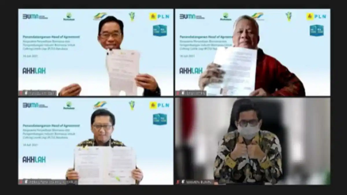 Amankan Pasokan Biomassa: Sinergi 3 BUMN Wujudkan Indonesia yang Lebih Ramah Lingkungan