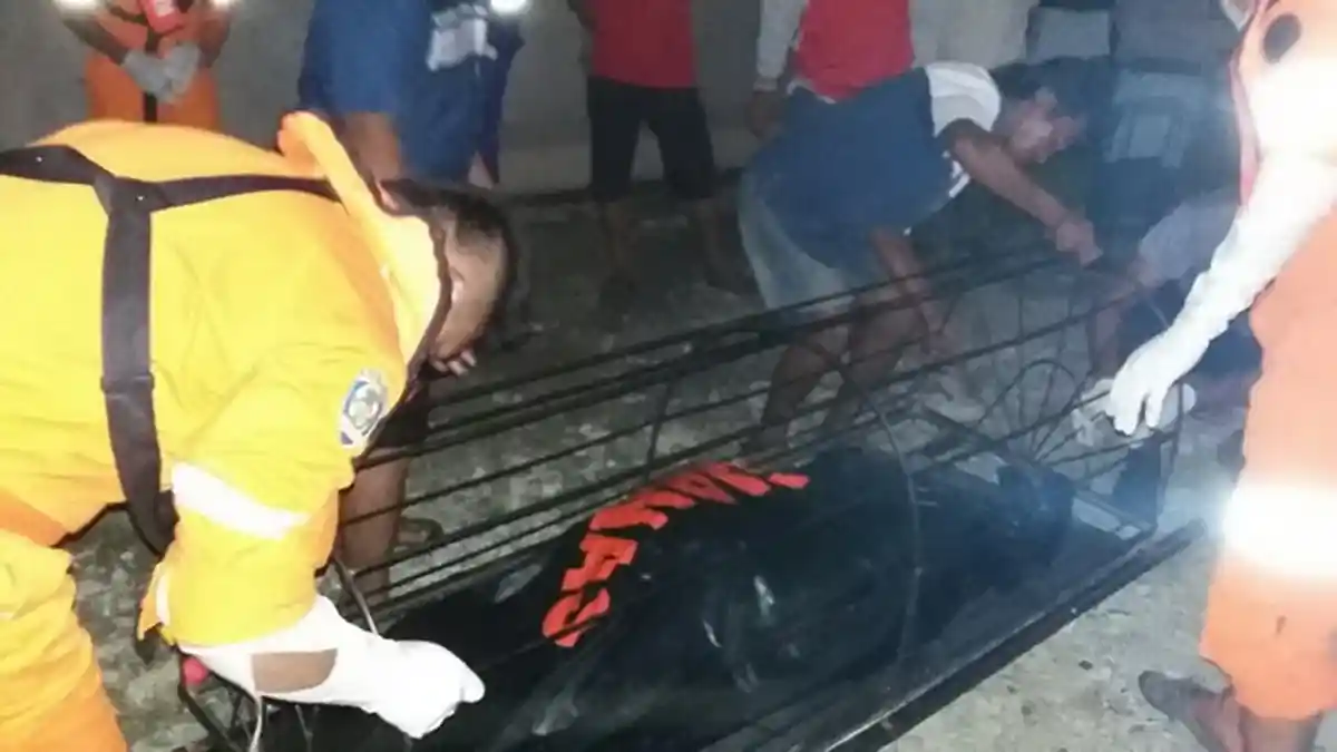 BREAKING NEWS - Heboh! Jasad Tanpa Busana Nyangkut di Pohon Bakau Somber