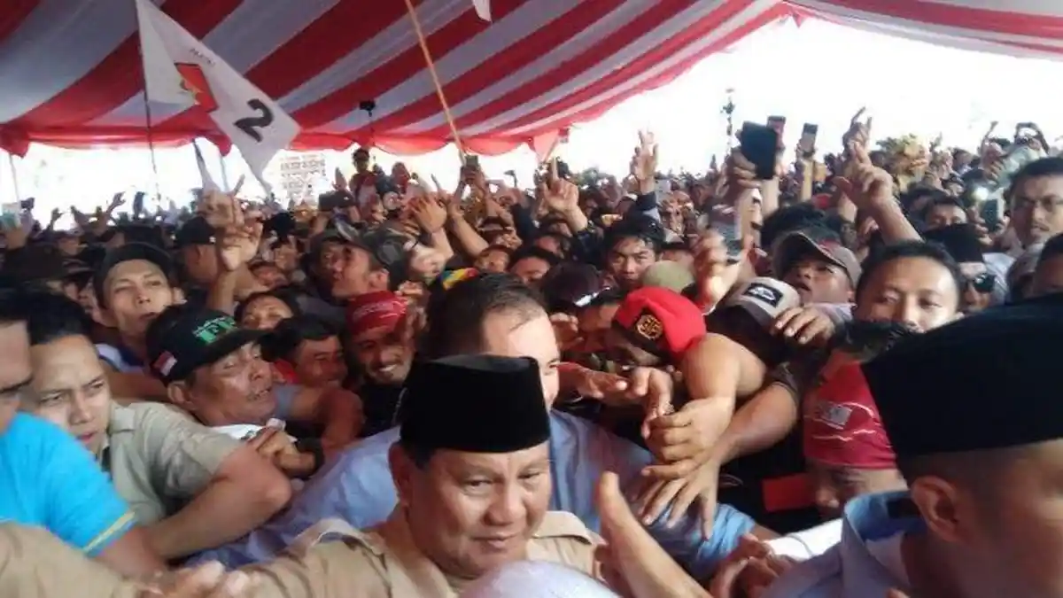 Prabowo ke Gresik, Ketua Tim Pemenangan Optimitis Mengulang Kemenangan 60 Persen di Gresik