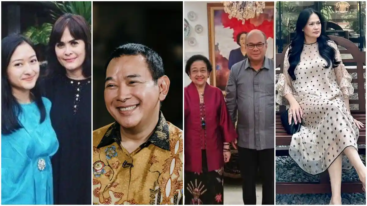 Duo Penakluk Hati Anak-Cucu Presiden Soekarno & Soeharto, Kakak Adik Sandy Harun dan Donna Harun
