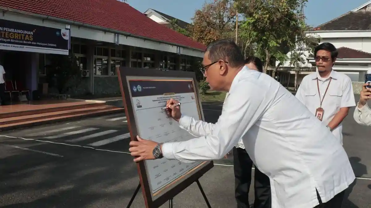 Polmed Canangkan Zona Integritas, Wujudkan Perguruan Tinggi Bebas dari Korupsi