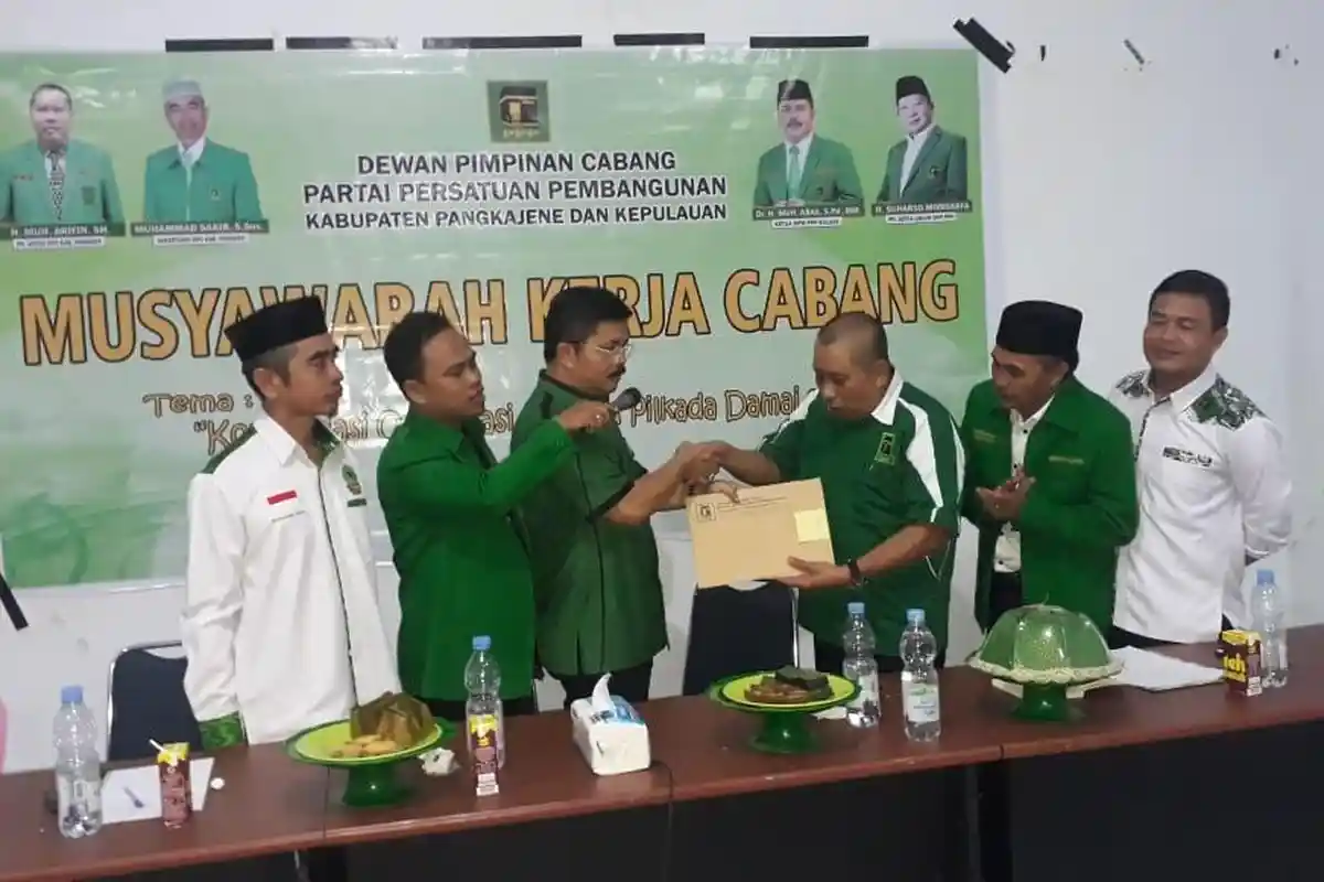 PPP Usung Pasangan Rahman Assegaf - Muammar Muhayyang di Pilkada Pangkep