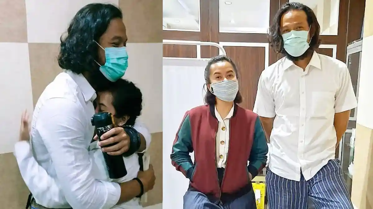 Dwi Sasono Bebas, Widi Mulia Tanggapi Komentar soal Penampilan Suaminya yang Belum Potong Rambut