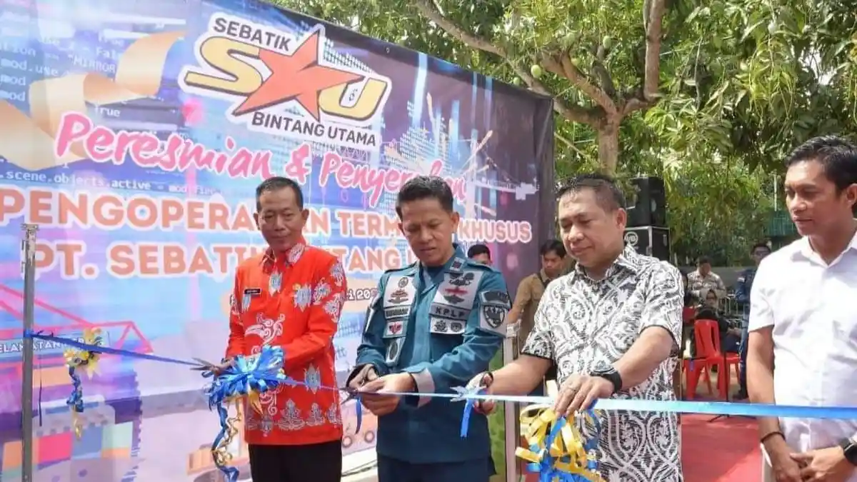 Dermaga Terminal Khusus di Sebatik Resmi Beroperasi, Sekkab Nunukan Minta Tekan Harga Material 