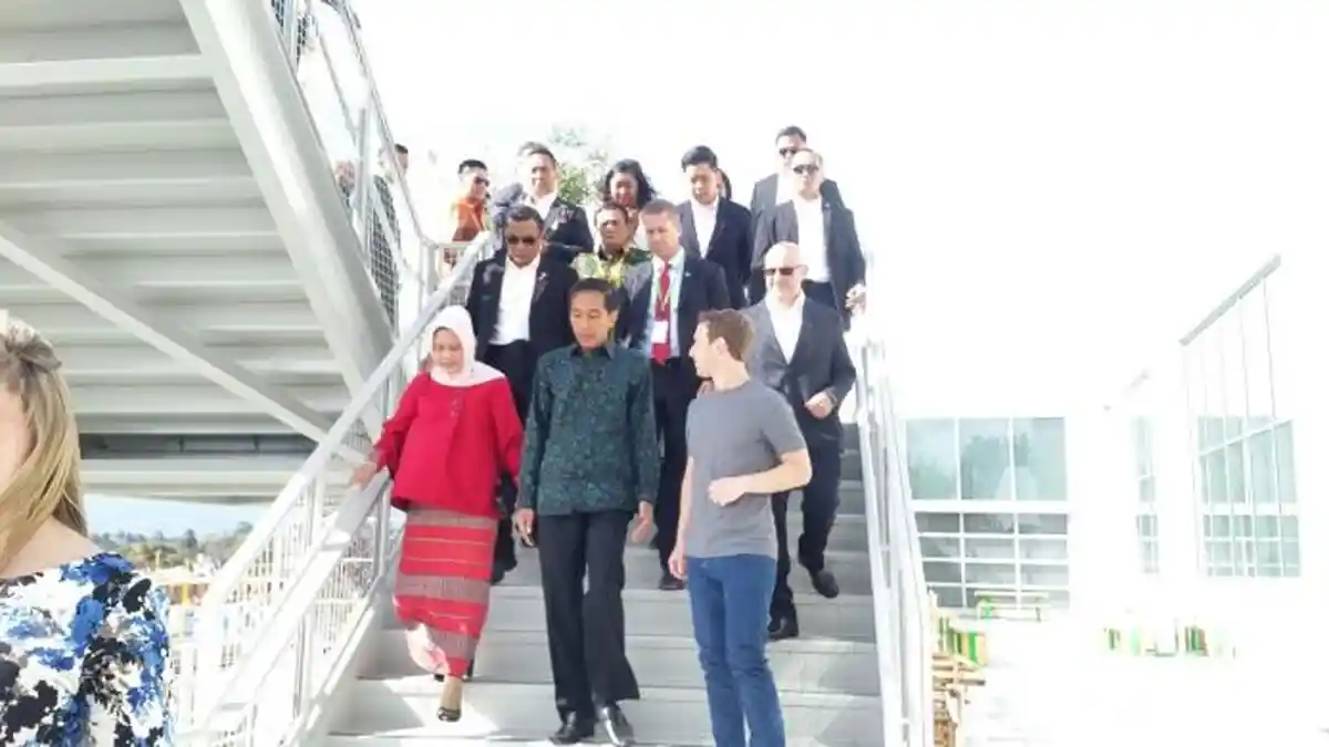 Jokowi Bilang Ini ke Bos Facebook Mark Zuckerberg
