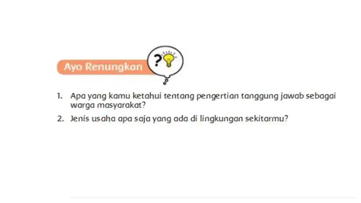 Kunci Jawaban Tema 2 Kelas 5 Buku Tematik SD/MI Halaman 36 Kurikulum 2013, Subtema 1: Ayo Renungkan!