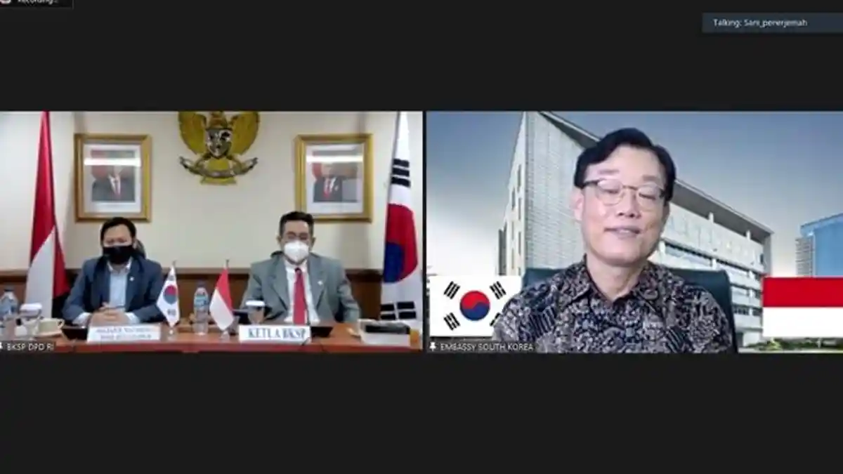 Dubes Korsel Sambut Baik Keinginan DPD RI Perkuat Kerja Sama dengan Majelis Nasional Korea