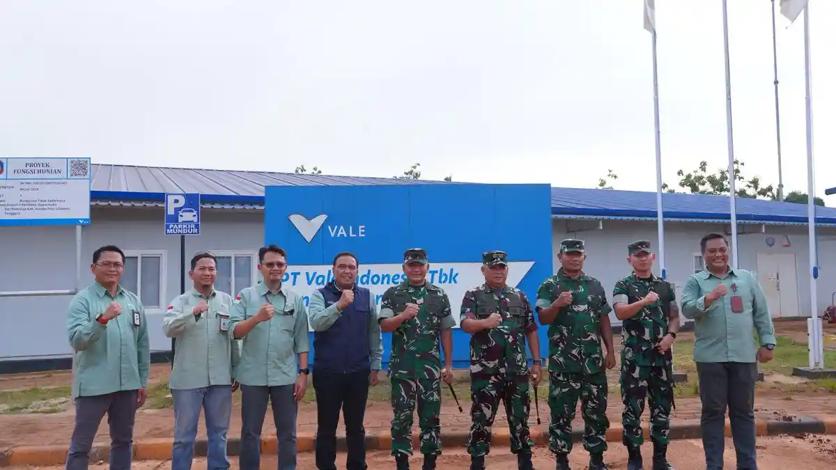 Jamin Stabilitas Hilirisasi, Pangdam XIV/Hasanuddin Tinjau Proyek Strategis PT Vale di Pomalaa