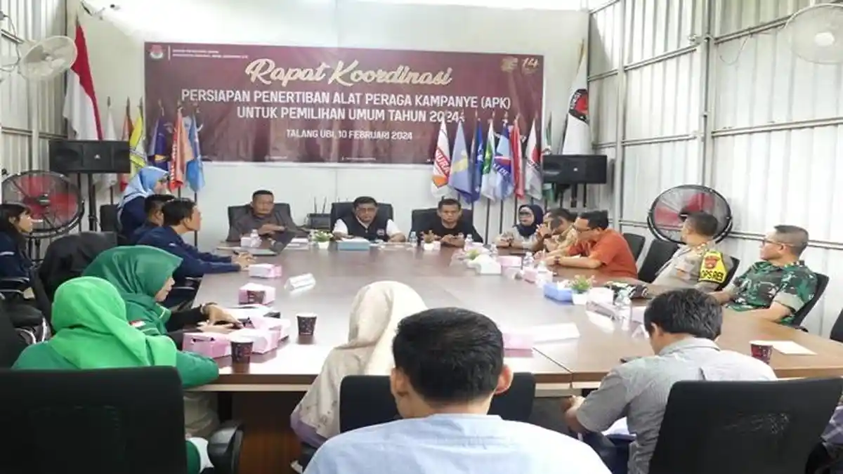 Masa Tenang Pemilu 2024, Bawaslu PALI Imbau Tak Ada Lagi Kampanye, Minta Peserta Pemilu Turunkan APK