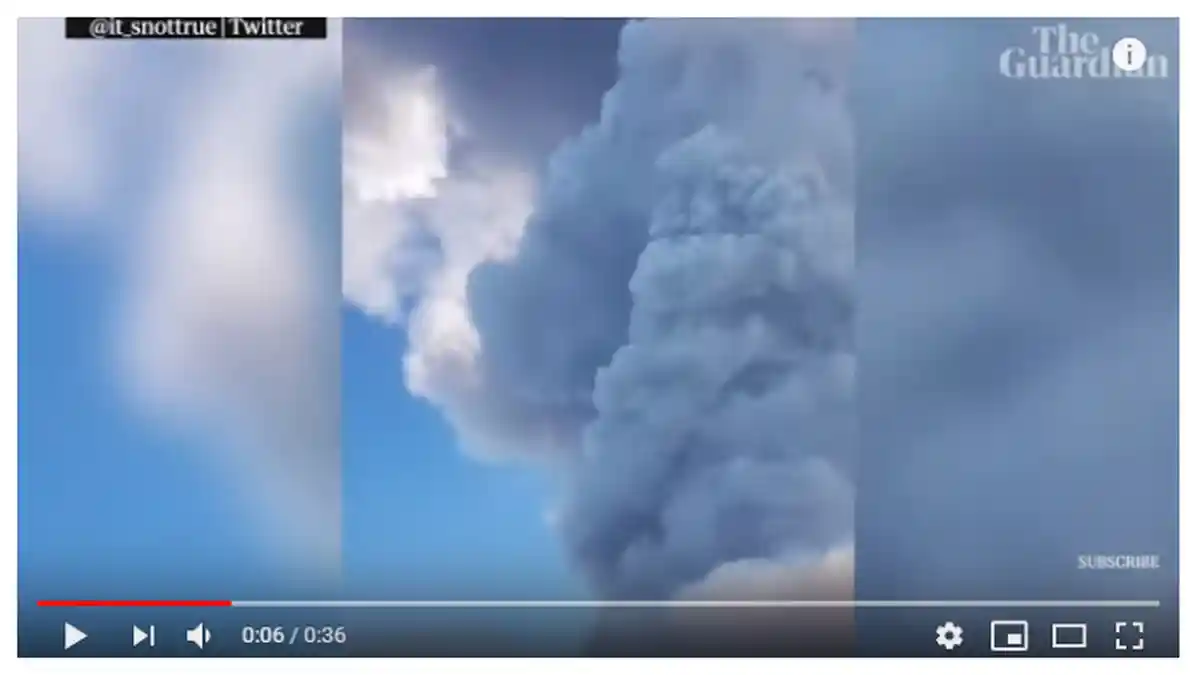 Gunung Api Stromboli di Italia Kembali Meletus, Satu Orang Pendaki Dilaporkan Tewas