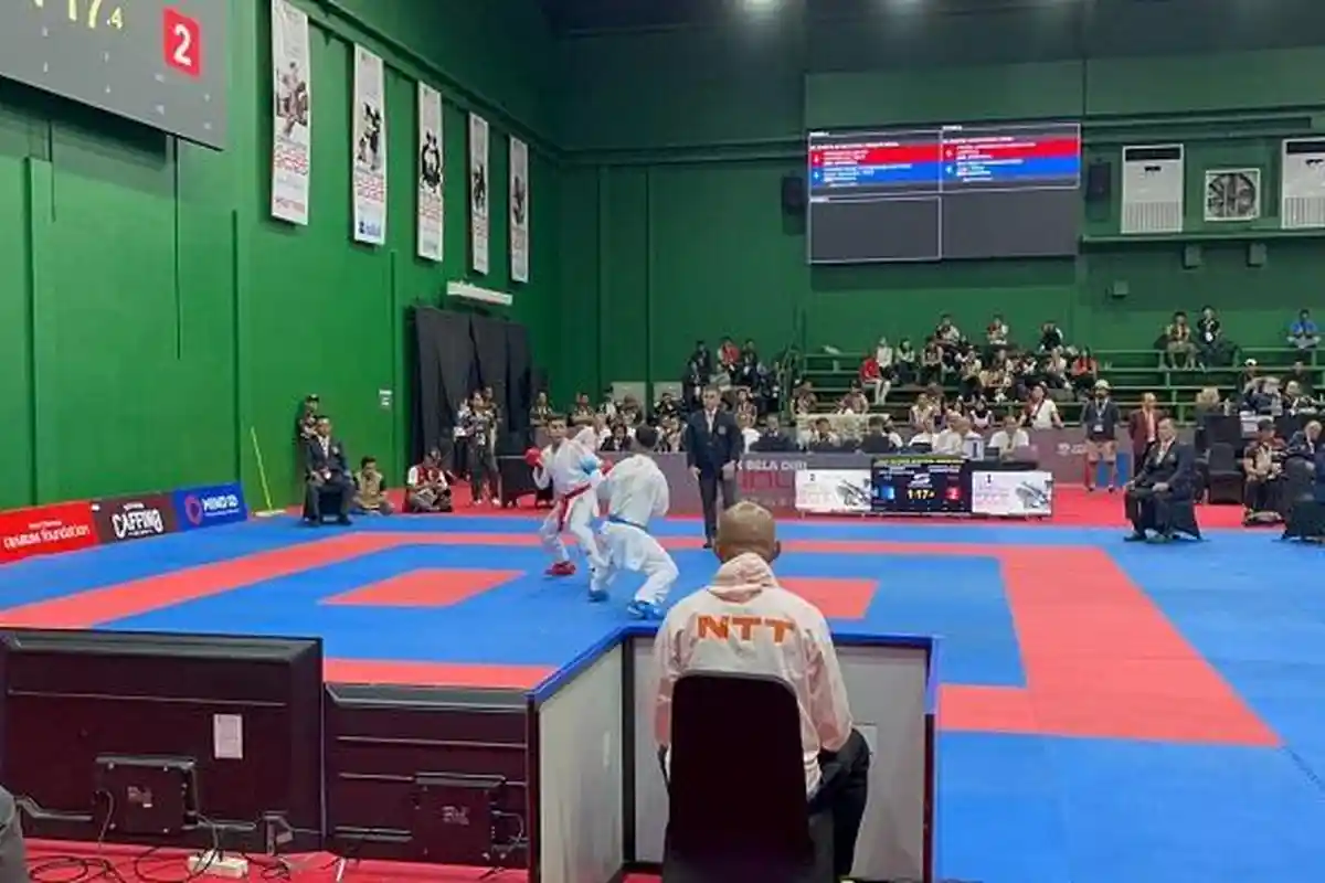 Pelatih dan Manajer Tim Karate NTT Klarifikasi Terkait Atlet Bertanding Tanpa Pendamping