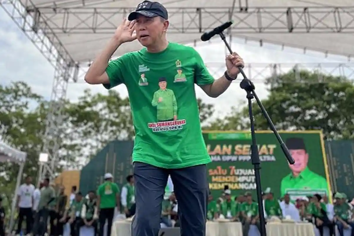 Langkah Strategis PPP Sultra Hadapi Pemilu 2024 Diungkap Andi Sumangerukka Saat Jalan Sehat