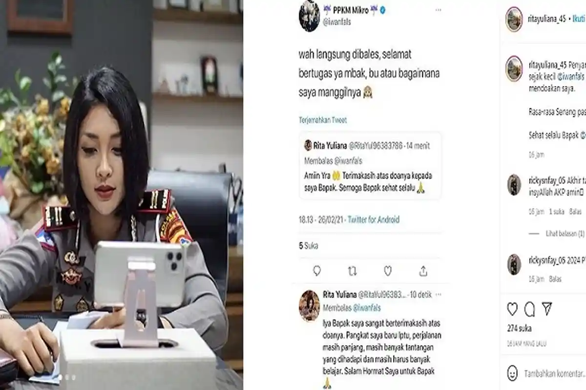 Doa Iwan Fals untuk Polwan Cantik NTB: Moga-moga Gak Rusak Kena Sabu dan Sejenisnya Ya