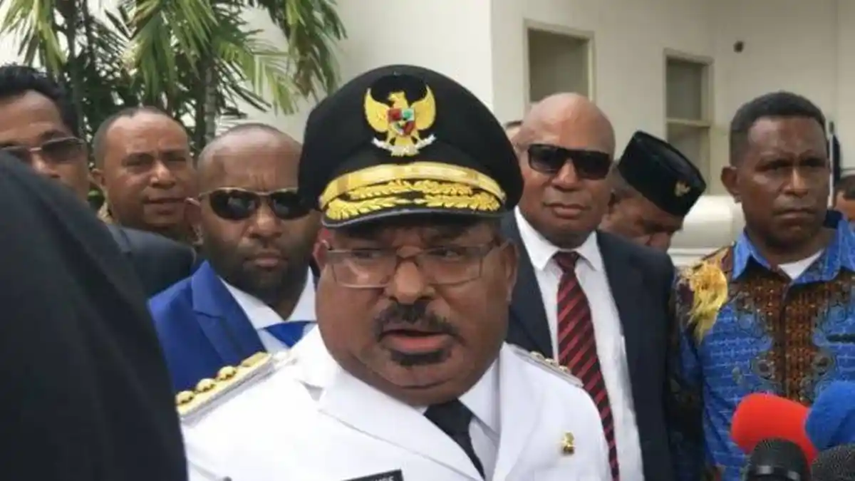 Kepala Adat di Sentani Jayapura Stop Minta Gubernur Lukas Enembe Mundur
