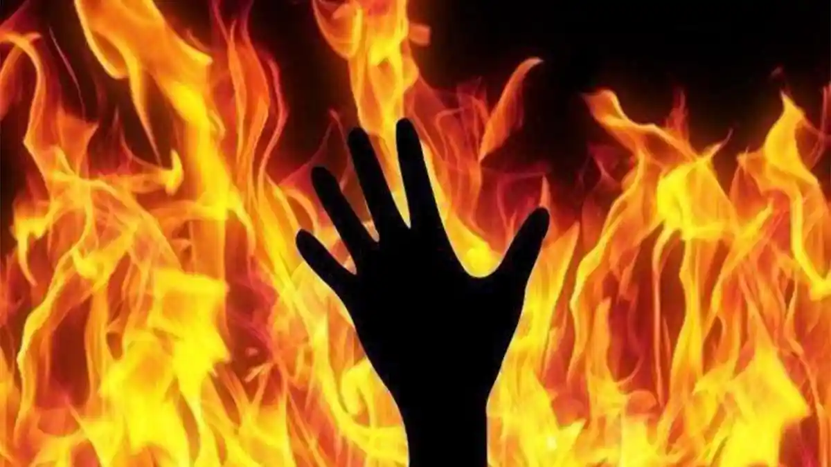 Emosi Sandi Meluap, Membabi Buta Bakar Warga Asal Inhil Riau
