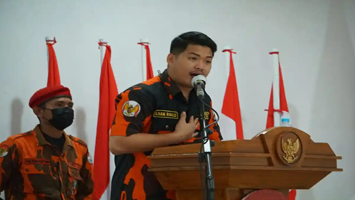 Dilantik Sebagai Ketua SAPMA Pemuda Pancasila Mempawah, Ilham Rinaldi ...