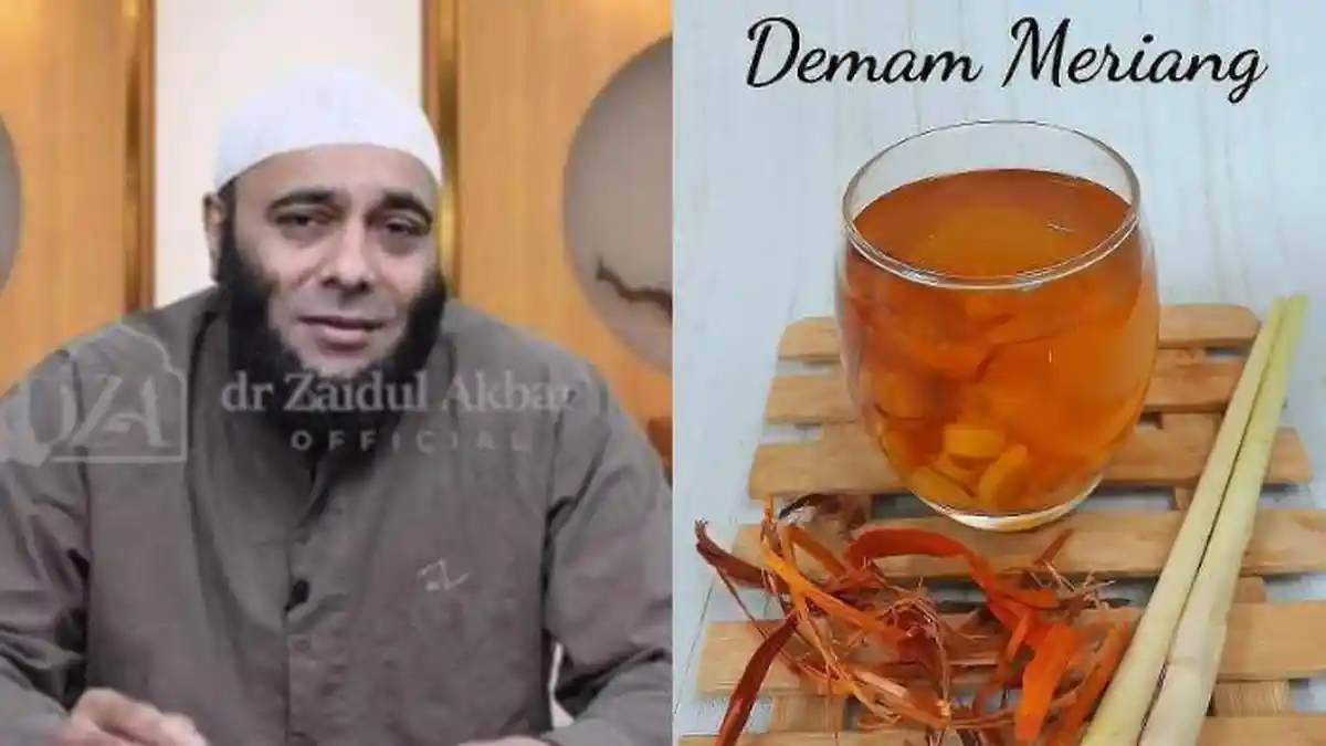 Cara Mengatasi Meriang Demam Oleh dr Zaidul Akbar, Minum Ramuan Tradisional Ini Tiga Kali Sehari