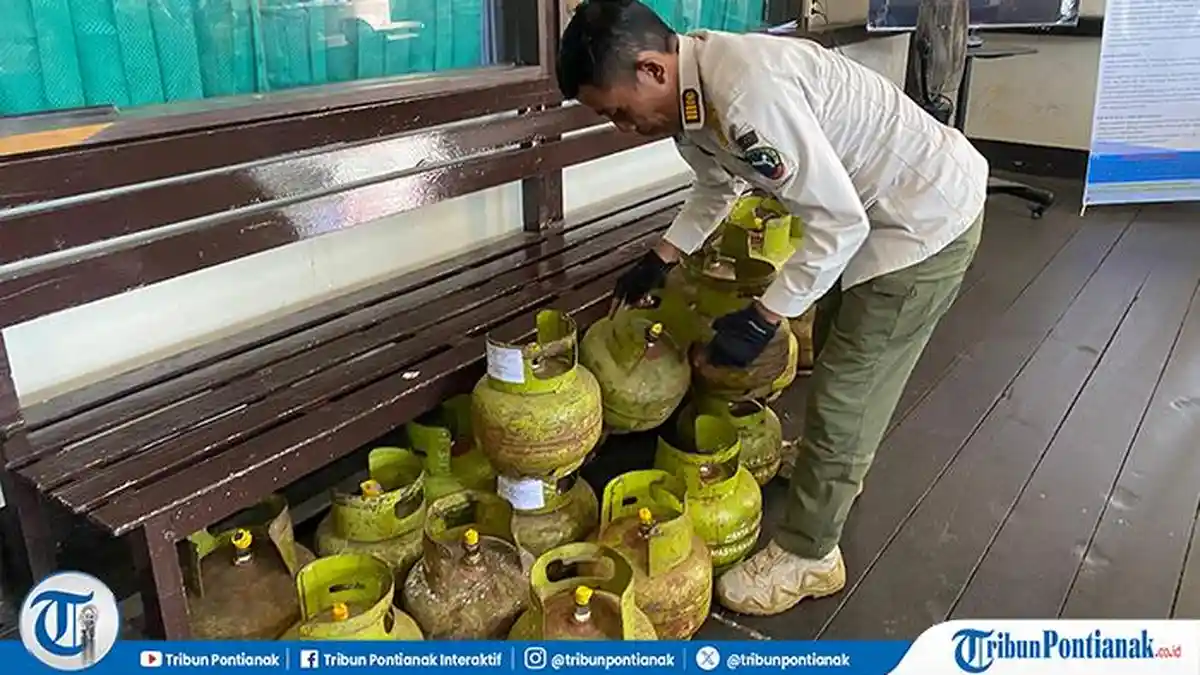 Bandel! Pabrik Lumpia hingga Usaha Besar Pakai LPG 3 Kg, Satpol PP Pontianak Lakukan Pembinaan