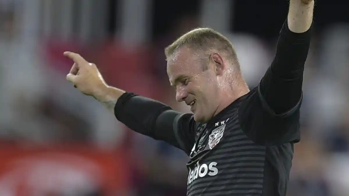 Meski Hidung Patah, Wayne Rooney Berhasil Cetak Gol Perdana untuk DC United